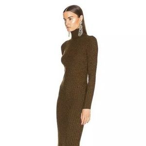 A.L.C. Brown and Black Emmy Wool Blend Turtleneck